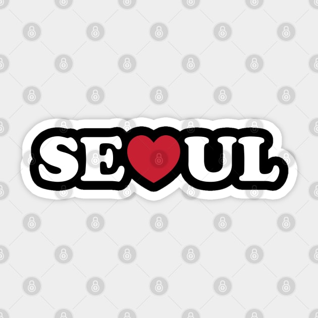 Seoul Love Heart Sticker by tinybiscuits